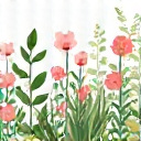 様々な在来植物のイラスト