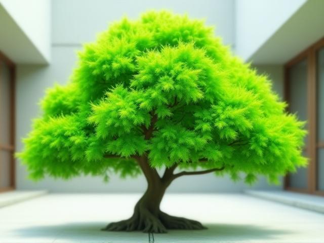 美しい樹形のモミジ