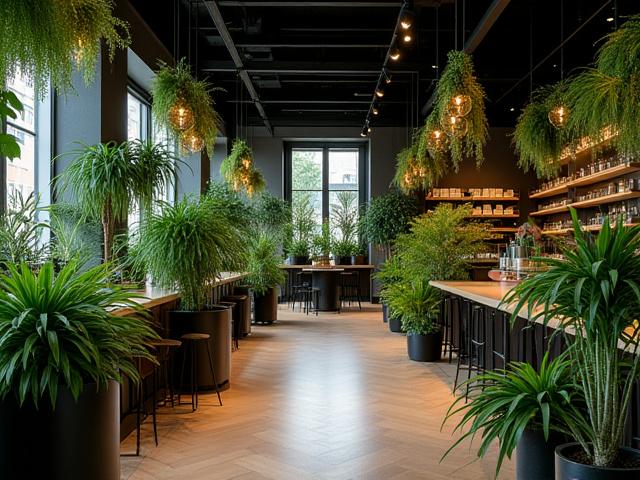 商業施設のエクステリアグリーンイメージ